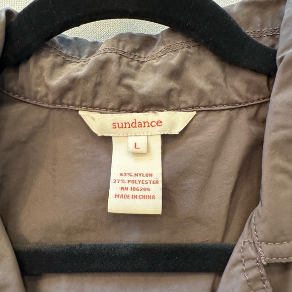 Sundance Women's Brown Casual Utility Jacket, Sz Large - Picture 2 of 7